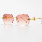 Cyrus Rimless Shades - Pearl - Sunglasses - Eric Muller - Image 1