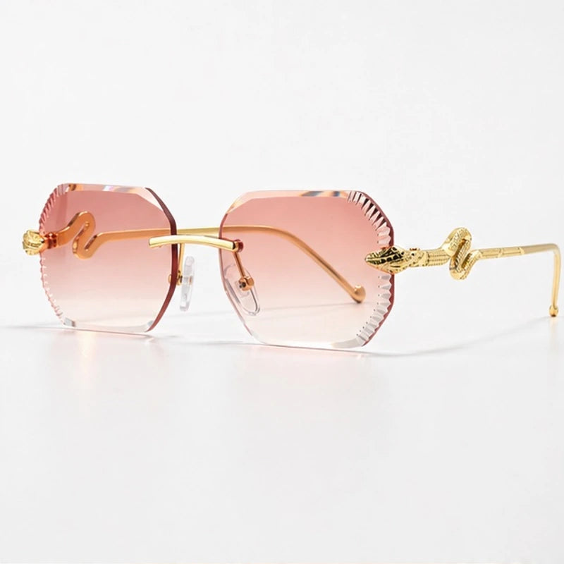 Cyrus Rimless Shades - Pearl - Sunglasses - Eric Muller - Image 1
