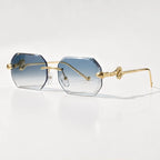 Cyrus Rimless Shades - Slate - Sunglasses - Eric Muller - Image 1