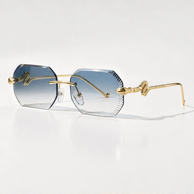 Cyrus Rimless Shades - Slate - Sunglasses - Eric Muller - Image 1