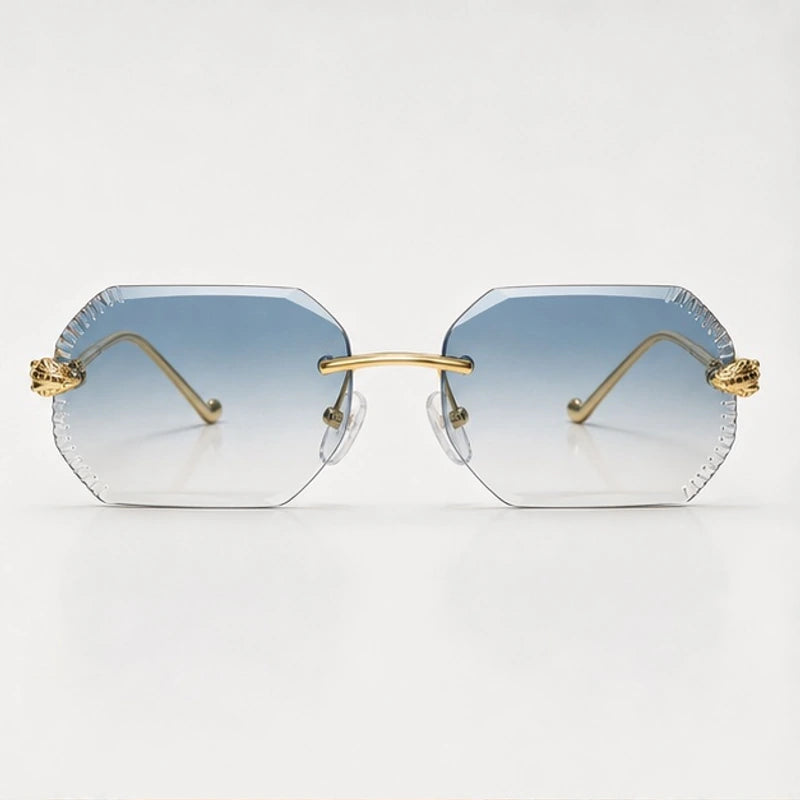 Cyrus Rimless Shades - Slate - sunglasses - Eric Muller - Image 2