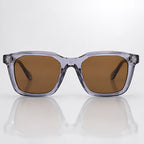 Dante Chunky Full-Rim Square Sunglasses - Gray - sunglasses - Eric Muller - Image 2