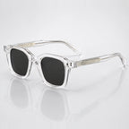 Dante Chunky Full-Rim Square Sunglasses - Clear - Accessories > Sunglasses > Square Sunglasses - Eric Muller - Image 1