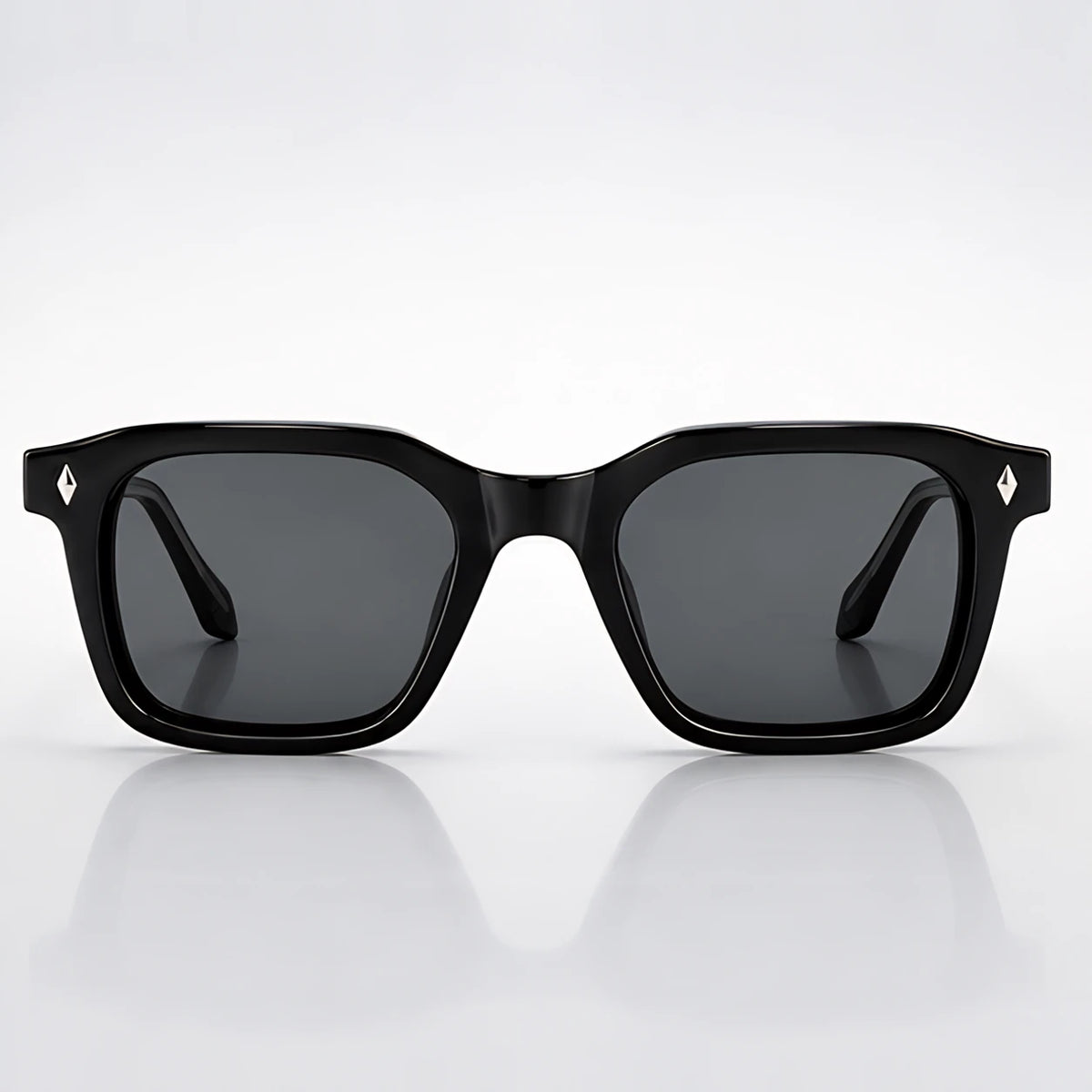 Dante Chunky Full-Rim Square Sunglasses - Black - sunglasses - Eric Muller - Image 2