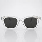 Dante Chunky Full-Rim Square Sunglasses - Clear - sunglasses - Eric Muller - Image 2