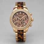 Doreva Women's Three-Subdial Quartz Watch - Gold Black - Women's Accessories > Watches > Fashion Watches - Eric Muller - Image 2