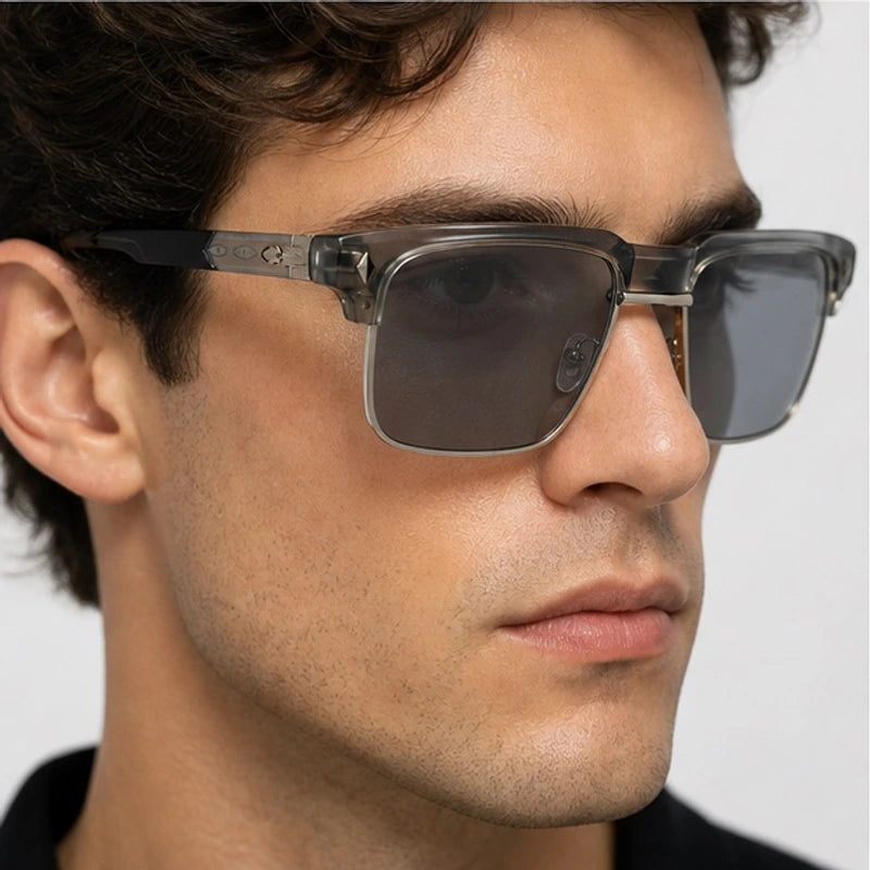 Duke Browline Shades - Smoke - browline sunglasses - Eric Muller - Image 3