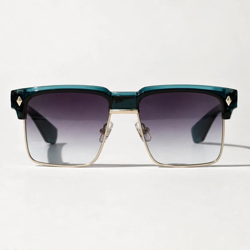 Duke Browline Shades - Teal - sunglasses - Eric Muller - Image 2