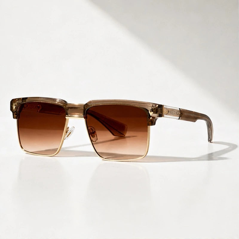 Duke Browline Shades - Champagne - Sunglasses - Eric Muller - Image 1