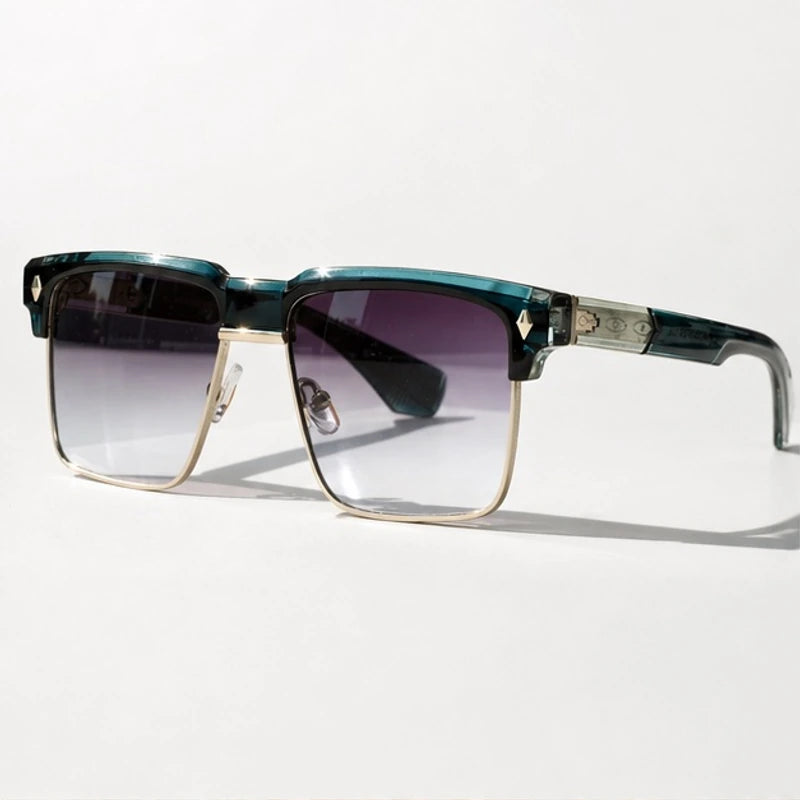 Duke Browline Shades - Teal - Sunglasses - Eric Muller - Image 1