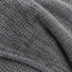 Elaraine Soft Cashmere Wool Beanie - Grey - Accessories > Hats > Beanies - Eric Muller - Image 3