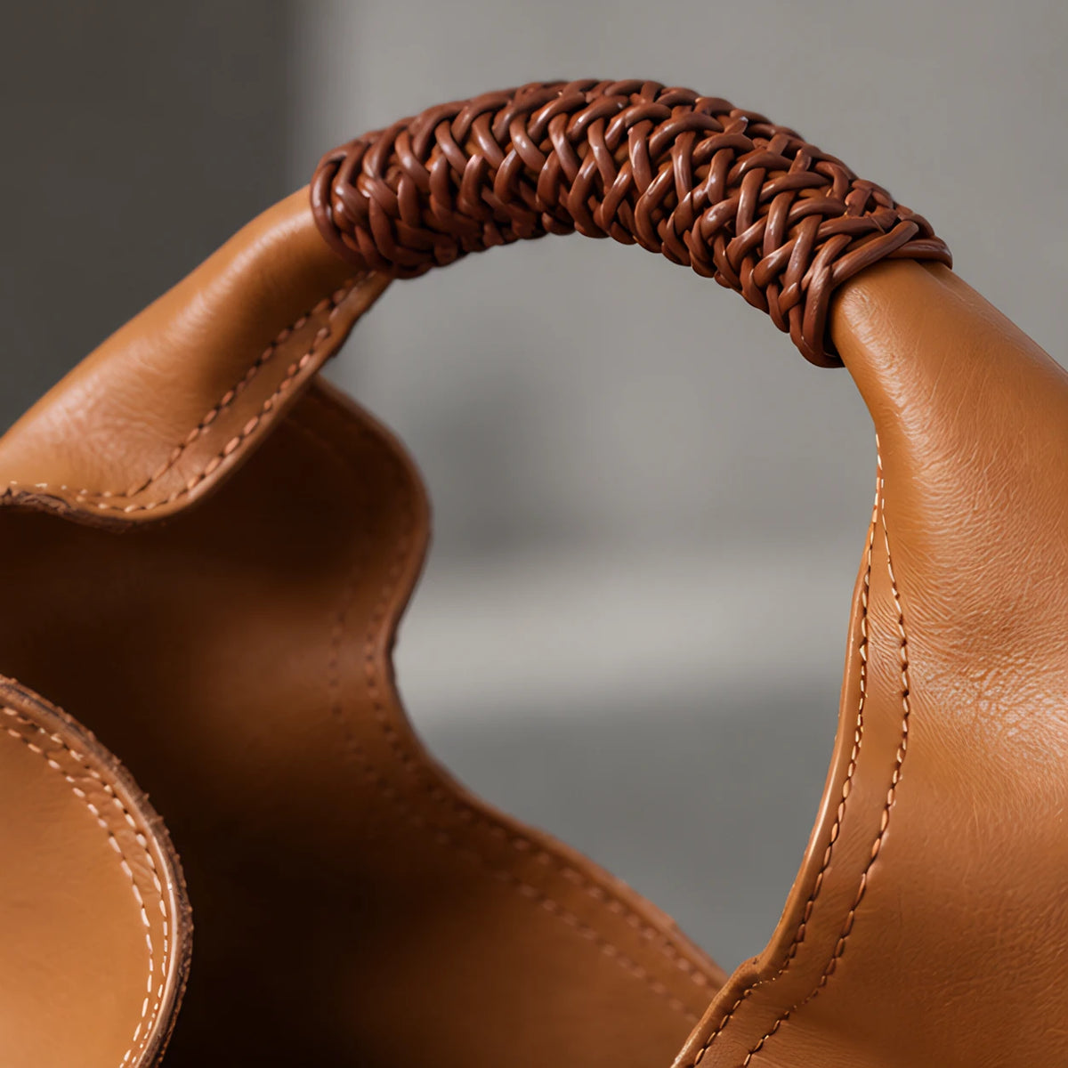 Esmara Slouchy Leather Hobo Bag - Sienna Brown - bags & accessories - Eric Muller - Image 3
