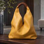 Esmara Slouchy Leather Hobo Bag - Yellow - Bags & Accessories > Handbags > Hobo Bags - Eric Muller - Image 2