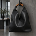 Esmara Slouchy Leather Hobo Bag - Charcoal - Bags & Accessories > Handbags > Hobo Bags - Eric Muller - Image 2