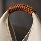 Esmara Slouchy Leather Hobo Bag - Pearl - bags & accessories - Eric Muller - Image 3
