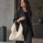 Esmara Slouchy Leather Hobo Bag - Pearl - Bags & Accessories > Handbags > Hobo Bags - Eric Muller - Image 1