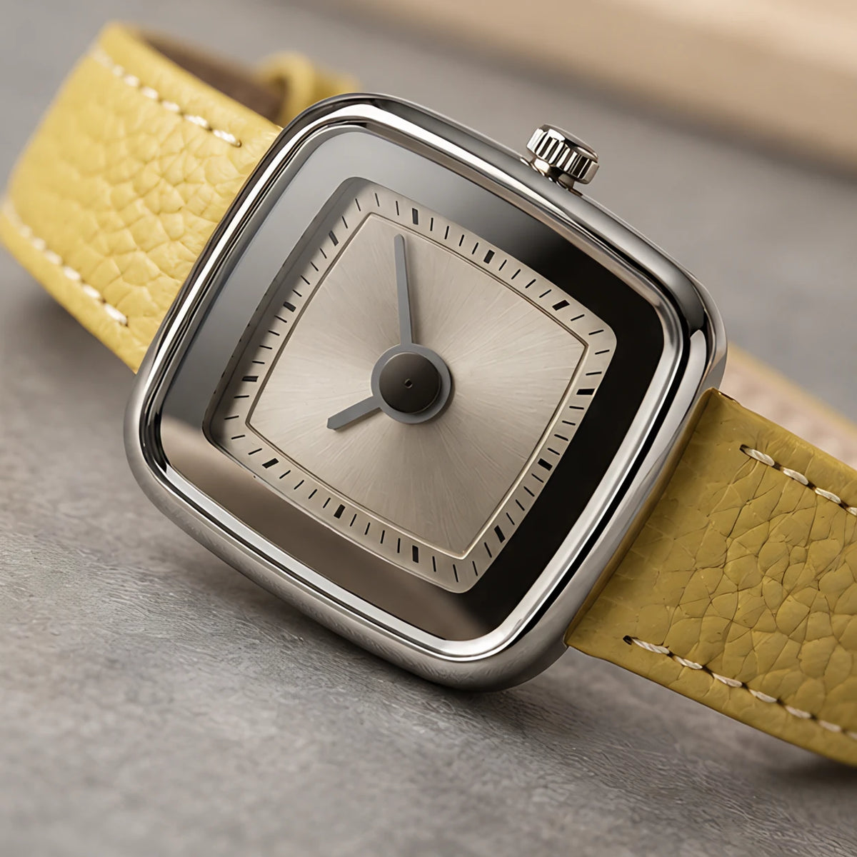 Fioralie Women's Two-Tone Quartz Watch - Yellow-White - female - Eric Muller - Image 3