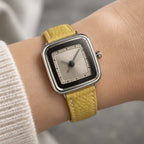 Fioralie Women's Two-Tone Quartz Watch - Yellow-White - Accessories > Watches > Square Face Watches - Eric Muller - Image 1