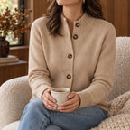 Fiorella Cashmere Cardigan Sweater - Camel - Catalog Group: Clothing - Eric Muller - Image 2