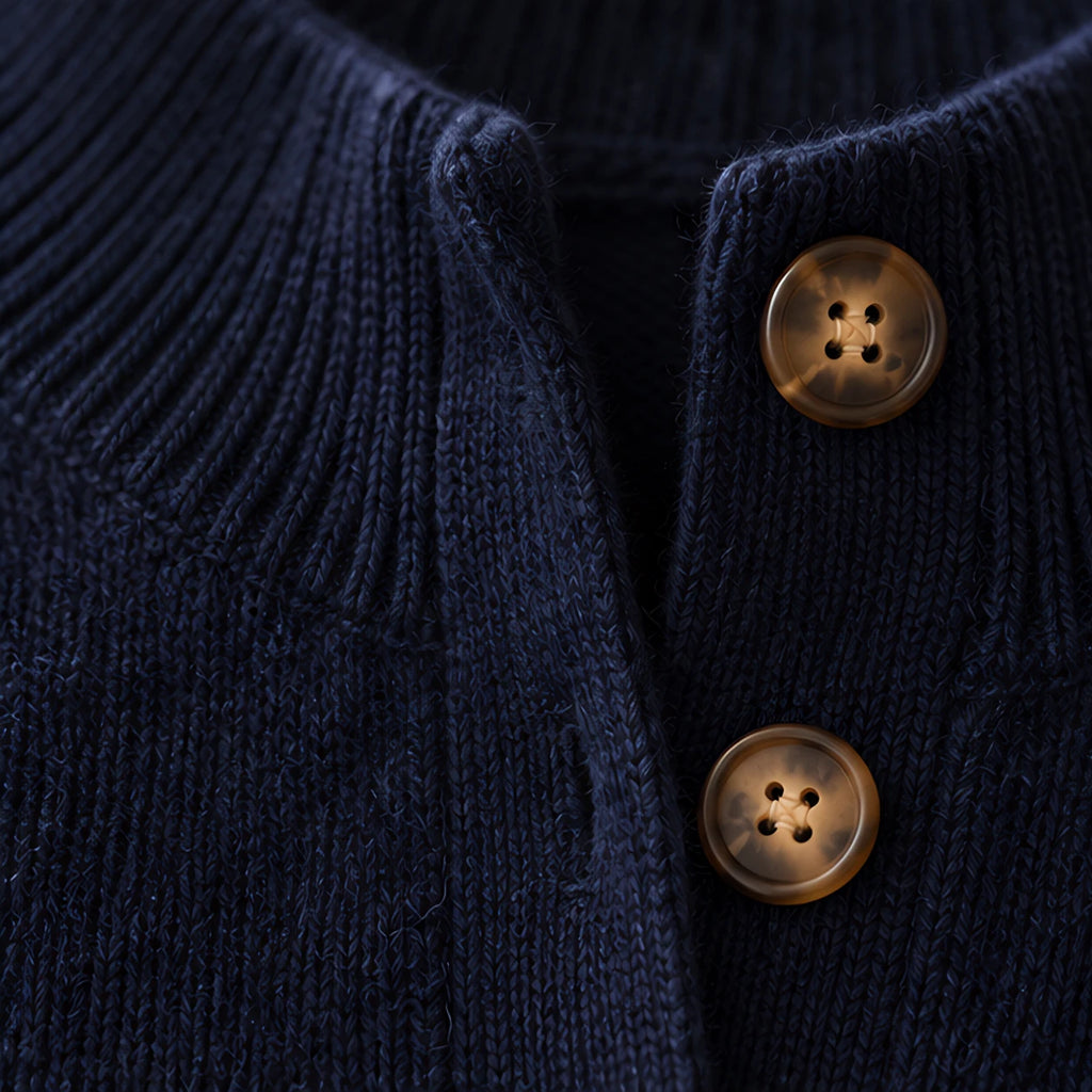 Fiorella Cashmere Cardigan Sweater - Navy - Department: Women - Eric Muller - Image 3