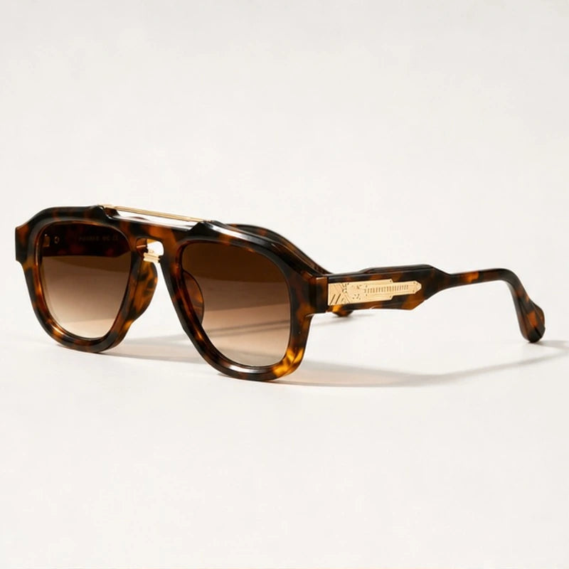 Geneva Navigator Shades - Havana - Sunglasses - Eric Muller - Image 1