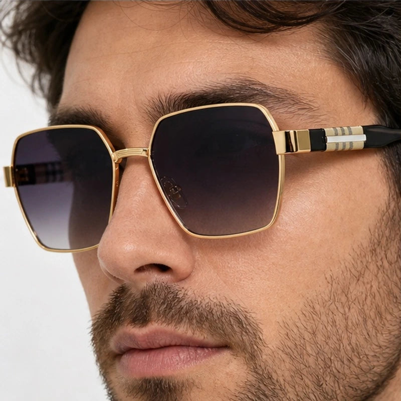 Harcourt Square Shades - Smoke - square sunglasses - Eric Muller - Image 3