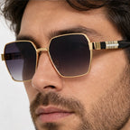 Harcourt Square Shades - Smoke - square sunglasses - Eric Muller - Image 3