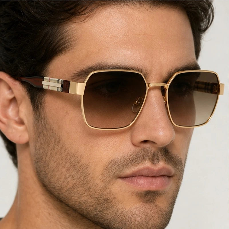 Harcourt Square Shades - Espresso - square sunglasses - Eric Muller - Image 3