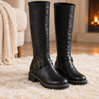 Harriet Women's Arch-Support Knee-High Boots - Black - arch-support - Eric Muller - Image 3