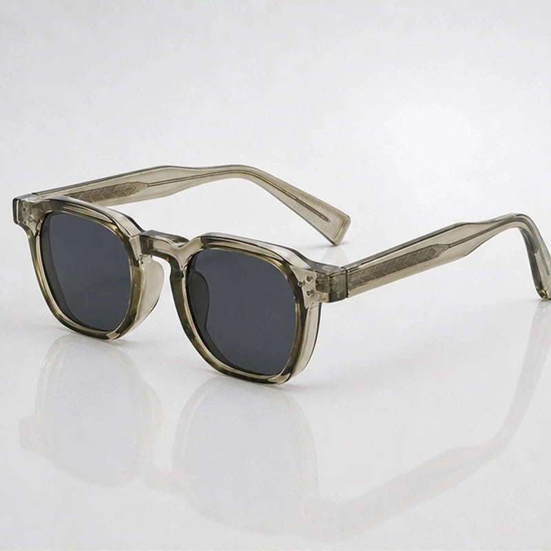 Hartley Tinted Shades - Khaki & Black - Sunglasses - Eric Muller - Image 1