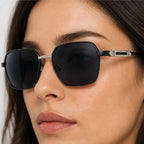 Heldon Oversized Square Shades - Barlowe - square sunglasses - Eric Muller - Image 4