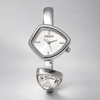Isabetta Women's Crystal Bangle Watch - Silver - Old Money - Eric Muller - Image 2