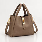 Judith Women's Turn-Lock Structured Tote - Grey - Women's Accessories > Bags > Tote Bags - Eric Muller - Image 1