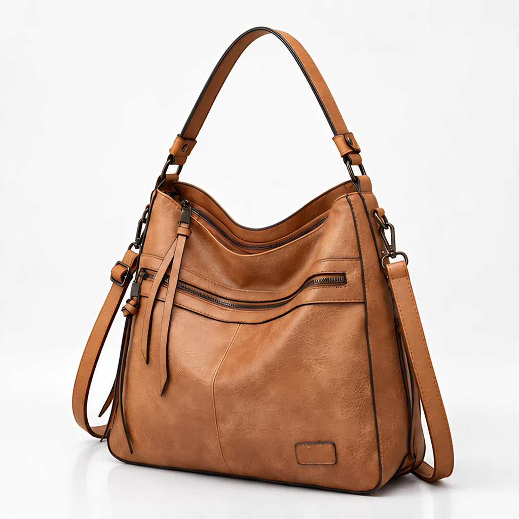Juliana Women's Slouchy Hobo Bag - Khaki - Women's Accessories > Bags > Hobo Bags - Eric Muller - Image 1