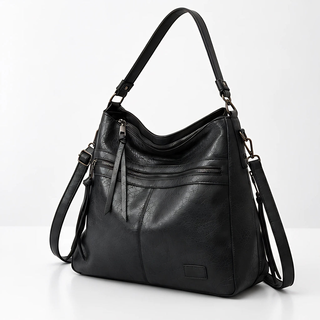 Juliana Women's Slouchy Hobo Bag - Black - Women's Accessories > Bags > Hobo Bags - Eric Muller - Image 1