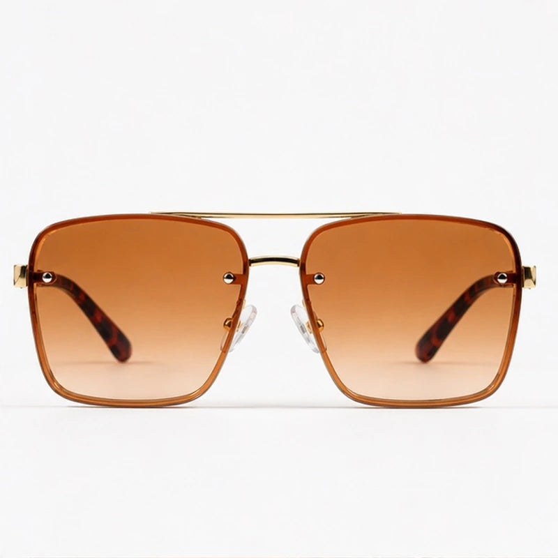 Kasma Square Shades - Havana - sunglasses - Eric Muller - Image 2