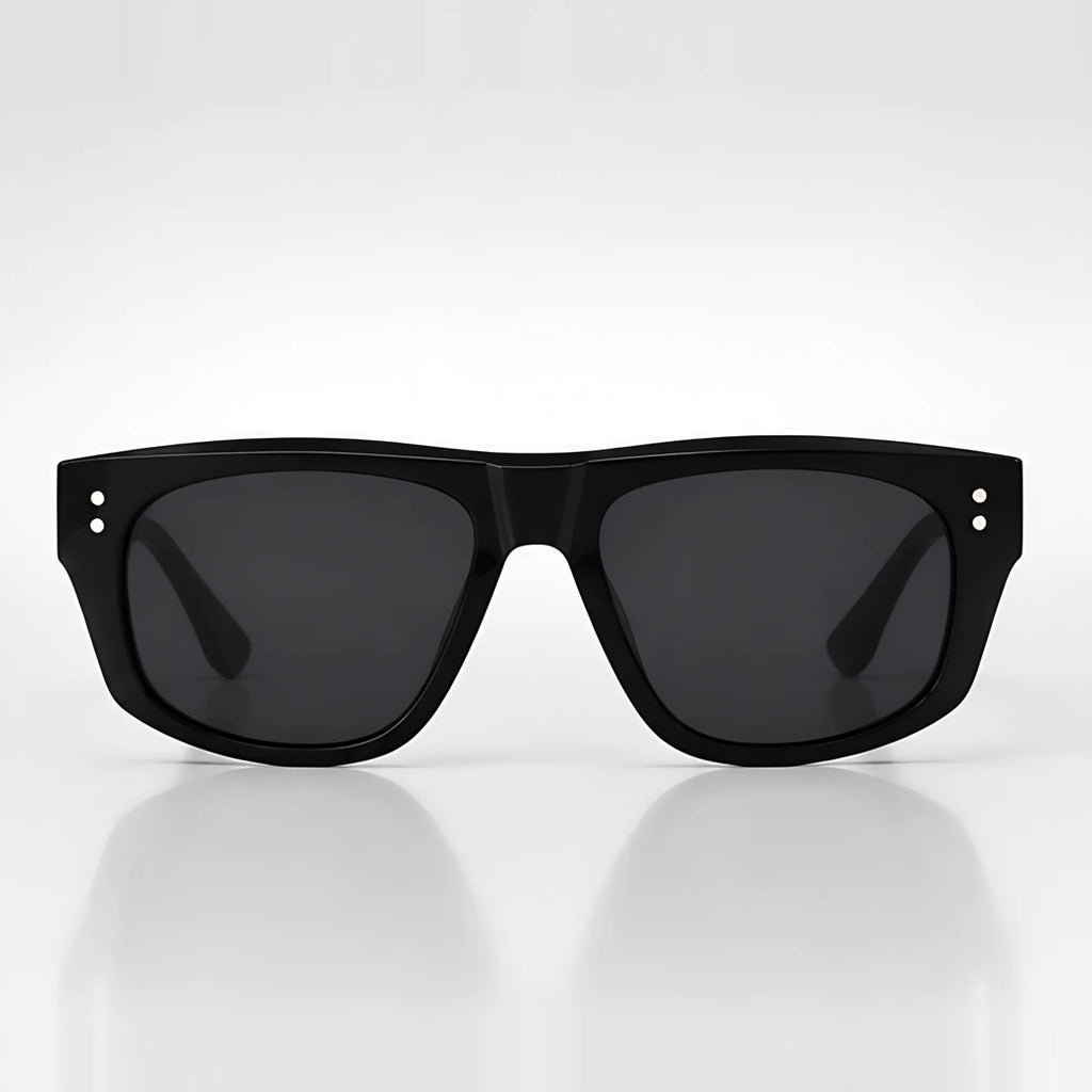 Kavian Women's Flat-Top Sunglasses - Midnight Black - sunglasses - Eric Muller - Image 2