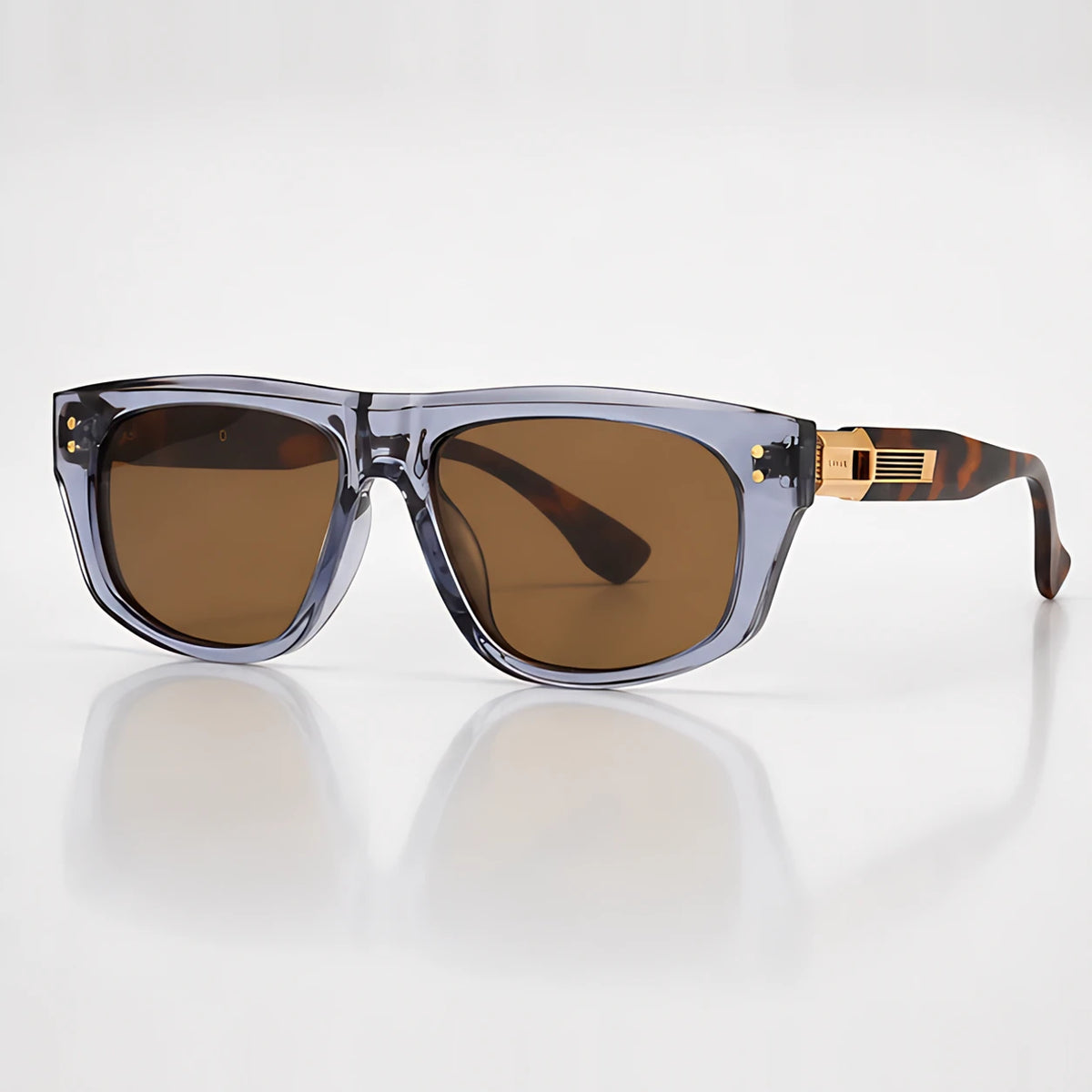 Kavian Women's Flat-Top Sunglasses - Tortoise - Accessories > Sunglasses > Flat-Top Sunglasses - Eric Muller - Image 1