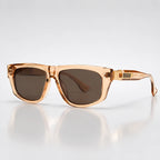 Kavian Women's Flat-Top Sunglasses - Champagne - Accessories > Sunglasses > Flat-Top Sunglasses - Eric Muller - Image 1