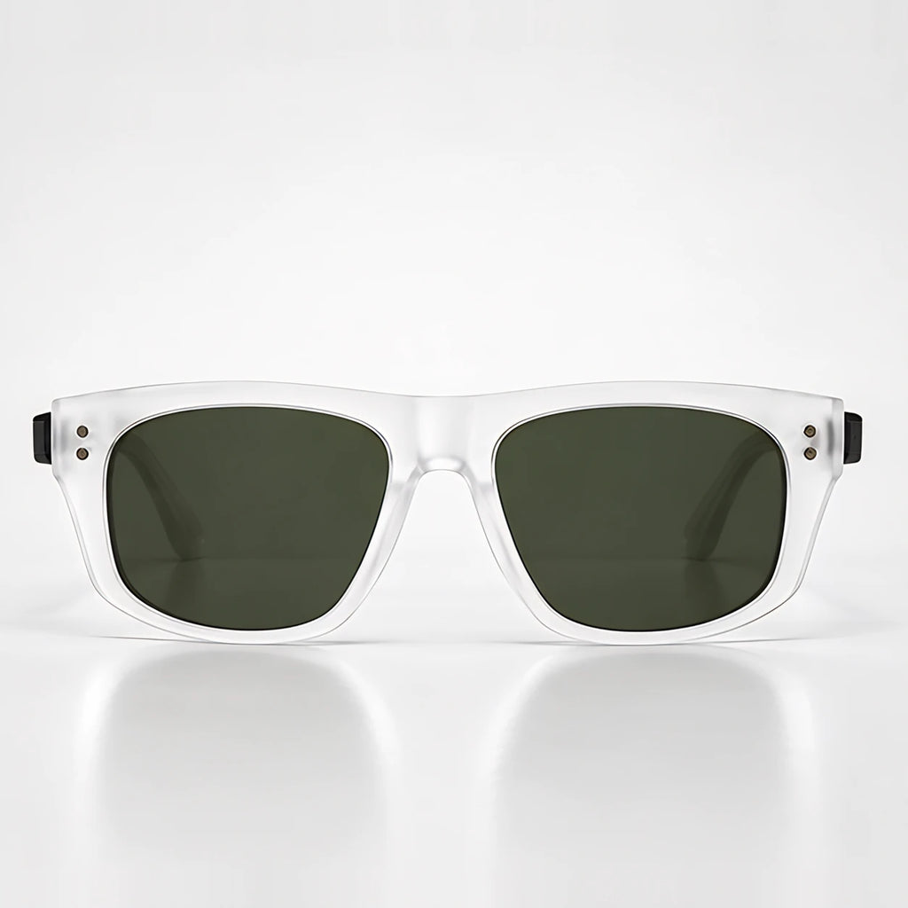 Kavian Women's Flat-Top Sunglasses - Clear - sunglasses - Eric Muller - Image 2
