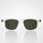 Kavian Women's Flat-Top Sunglasses - Clear - sunglasses - Eric Muller - Image 2