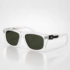 Kavian Women's Flat-Top Sunglasses - Clear - Accessories > Sunglasses > Flat-Top Sunglasses - Eric Muller - Image 1