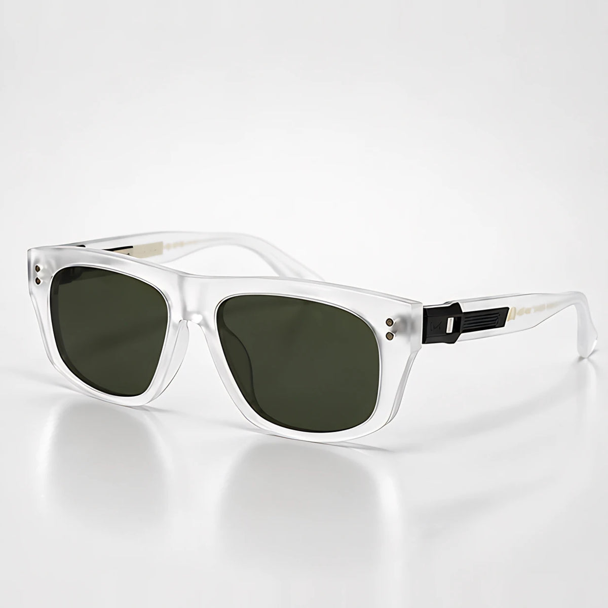 Kavian Women's Flat-Top Sunglasses - Clear - Accessories > Sunglasses > Flat-Top Sunglasses - Eric Muller - Image 1