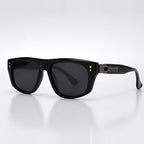 Kavian Women's Flat-Top Sunglasses - Midnight Black - Accessories > Sunglasses > Flat-Top Sunglasses - Eric Muller - Image 1