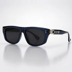 Kavian Women's Flat-Top Sunglasses - Midnight Blue - Accessories > Sunglasses > Flat-Top Sunglasses - Eric Muller - Image 1