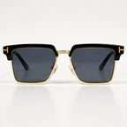 Kendell Flat-Top Browline Shades - Graphite - sunglasses - Eric Muller - Image 2