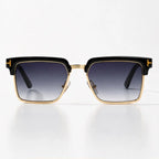 Kendell Flat-Top Browline Shades - Onyx - sunglasses - Eric Muller - Image 2
