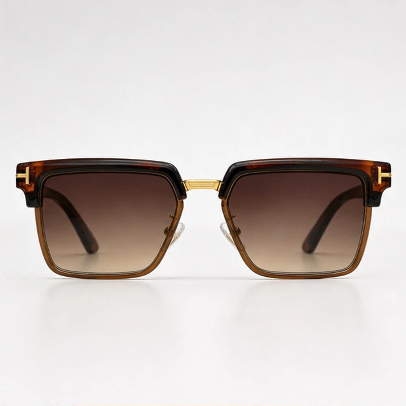 Kendell Flat-Top Browline Shades - Tortoise - sunglasses - Eric Muller - Image 2
