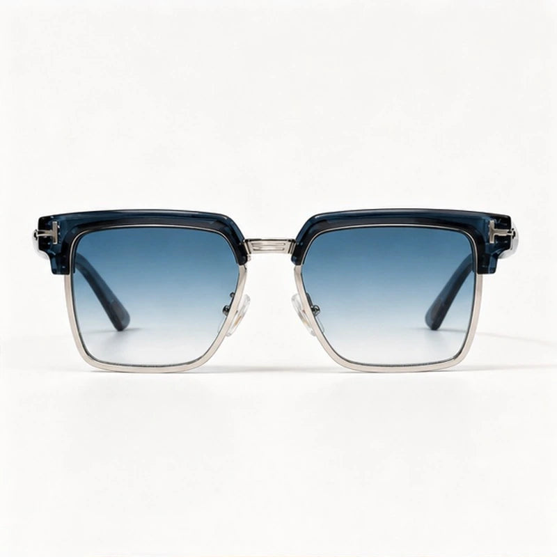 Kendell Flat-Top Browline Shades - Slate - sunglasses - Eric Muller - Image 2