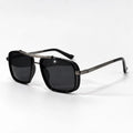 Kingsley Square Aviator Shades - Obsidian - Men's Accessories > Sunglasses > Square Aviator Sunglasses - Eric Muller - Image 1
